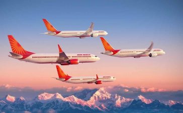 Boeing airplanes of Air India