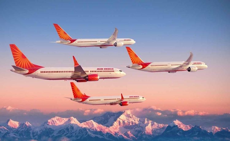 Boeing airplanes of Air India