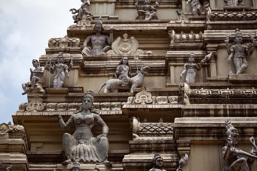 Bull temple, dedicated to the Hindu god Nandi