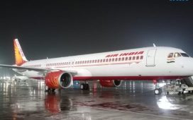 Air India airline's new Airbus A321 Neo