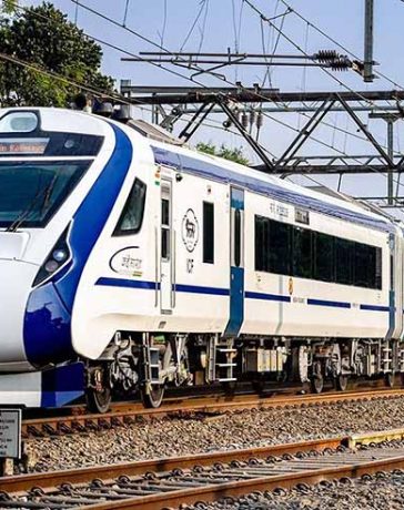 Vande Bharat Express, formerly known as Train 18, Indian Railways.